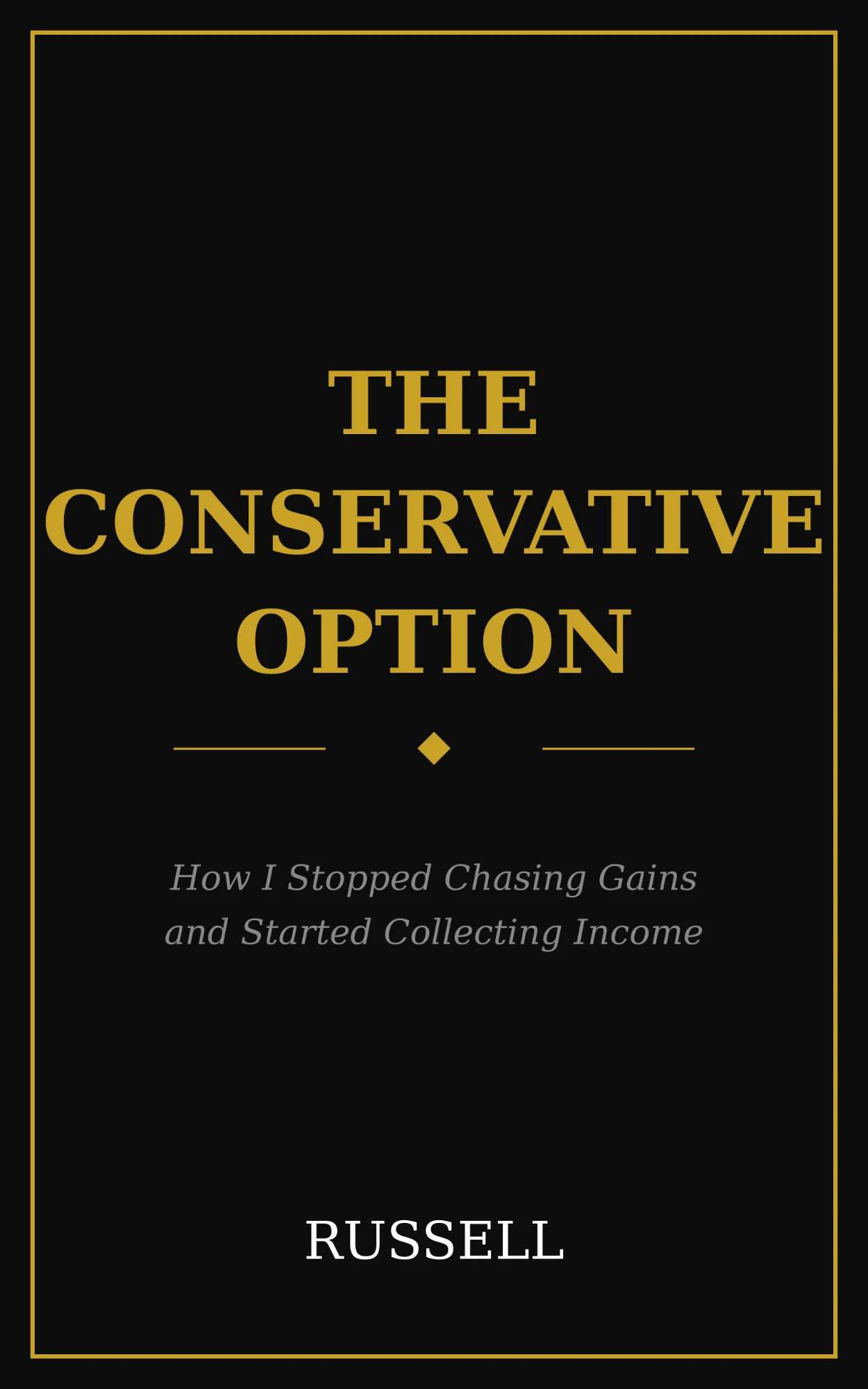 The Conservative Option book cover